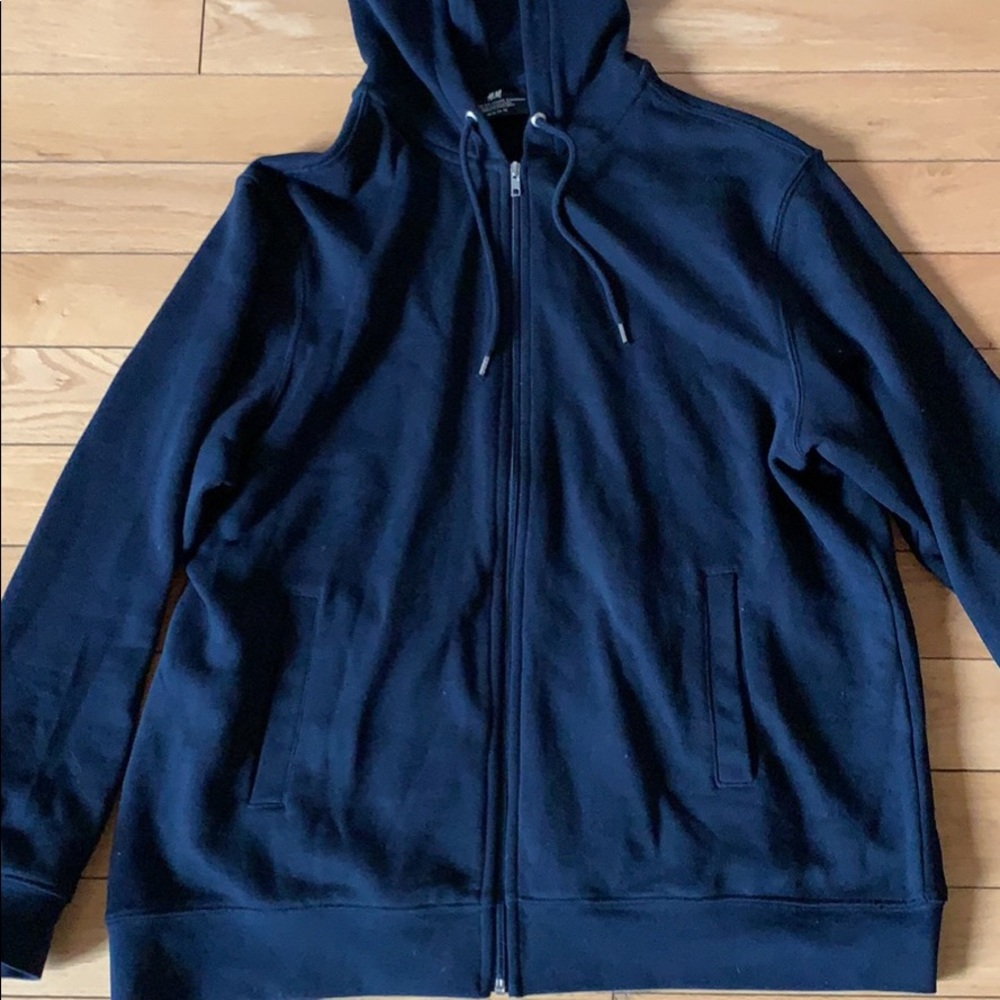 H&M Mens Zip Up Hoodie